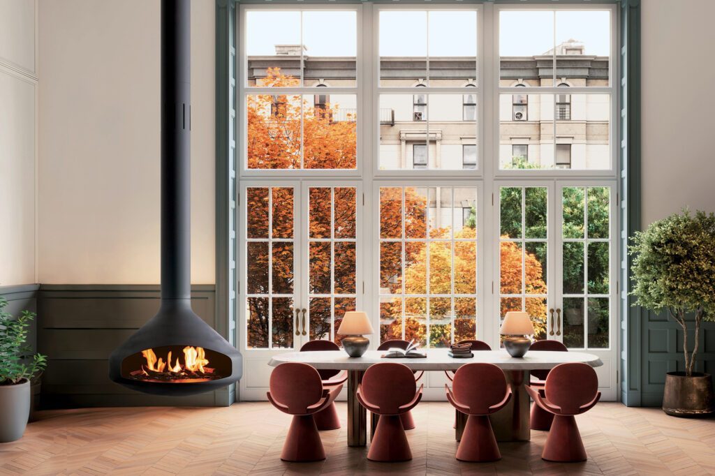 chiemsee_oefen_rosenheim_ofenbauer_elektrischer_kamin_ergofocus_bioethanol_esszimmer